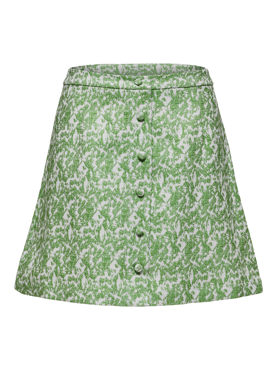 Selected JACQUARD MINI-JUPE, Absinthe Green, highres - 16089216_AbsintheGreen_001.jpg