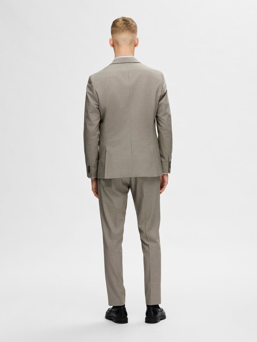 Selected VISKOSEMIX SLIM FIT BLAZER, Brownie, highres - 16093866_Brownie_1105638_004.jpg