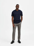 Selected KNITTED POLO SHIRT, Sky Captain, highres - 16085288_SkyCaptain_005.jpg