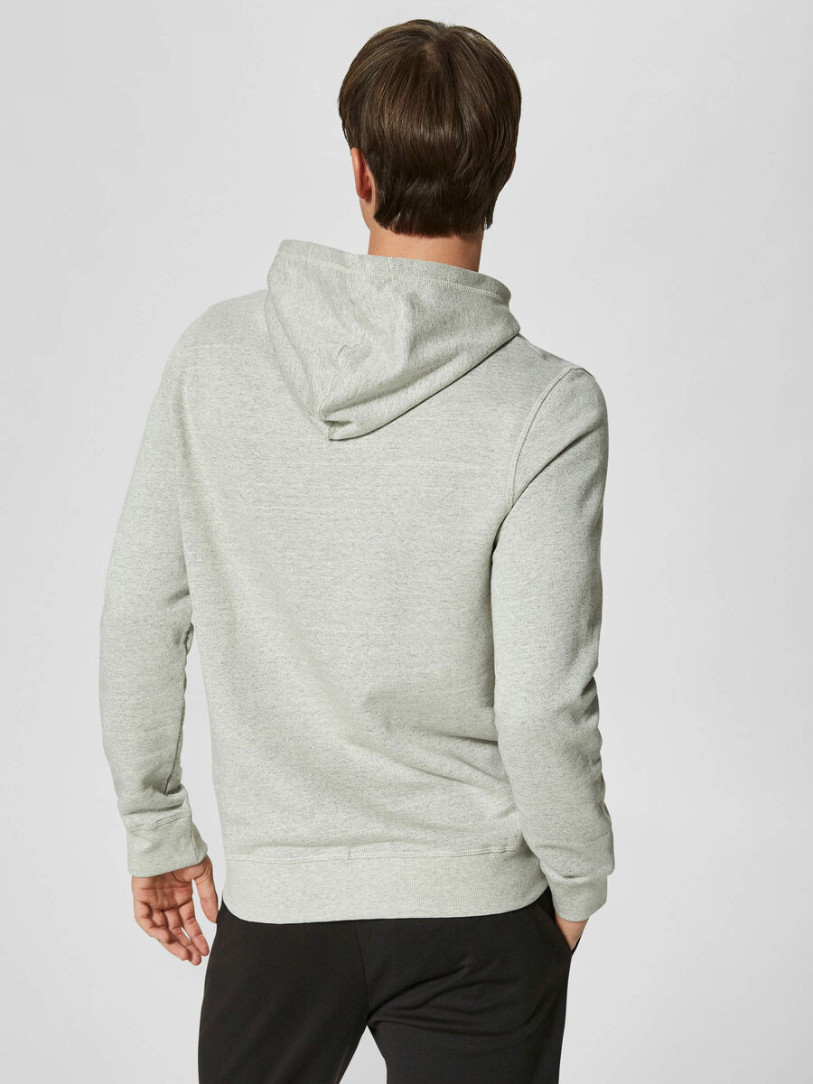 BASIC - HOODIE | Grey | SELECTED HOMME®