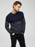 Selected RECYCLINGPOLYESTER PULLOVER, Dark Sapphire, highres - 16066308_DarkSapphire_666580_003.jpg