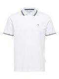 Selected MANCHES COURTES POLO, Bright White, highres - 16087840_BrightWhite_001.jpg