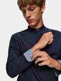 Selected MANDARIN COLLAR SHIRT, Navy Blazer, highres - 16075810_NavyBlazer_006.jpg