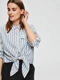 Selected PETITE - TIE KNOT - SHIRT, Country Blue, highres - 16075517_CountryBlue_788618_008.jpg