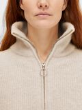 Selected HALF-ZIP WOOL BLEND PULLOVER, Birch, highres - 16095364_Birch_006.jpg