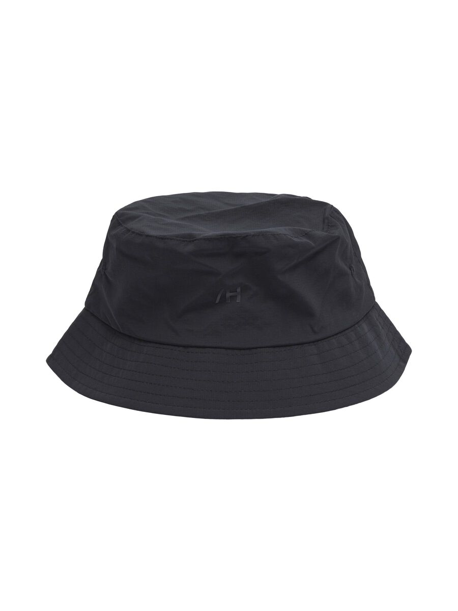 Selected LOGO BUCKET HAT, Black, highres - 16078829_Black_001.jpg