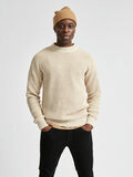 Selected GESTRUCTUREERDE SWEATER, Oyster Gray, highres - 16077909_OysterGray_827923_003.jpg