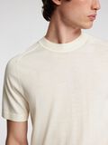 Selected 100% MERINO WOOL T-SHIRT, Egret, highres - 16096370_Egret_006.jpg