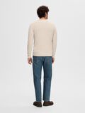 Selected CREW NECK KNITTED JUMPER, Kelp, highres - 16079780_Kelp_853720_004.jpg