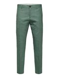 Selected COUPE SLIM PANTALON DE COSTUME, Light Green Melange, highres - 16087871_LightGreenMelange_001.jpg