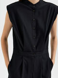 Selected KURZE ÄRMEL JUMPSUIT, Black, highres - 16079627_Black_006.jpg