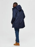 Selected VATTERET PARKA - FRAKKE, Dark Sapphire, highres - 16070714_DarkSapphire_004.jpg