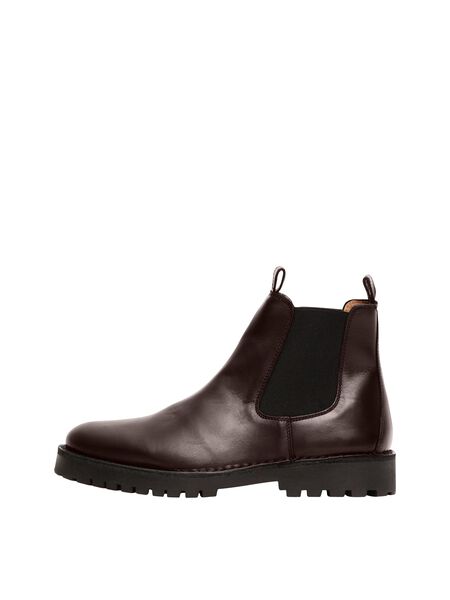 Selected LEATHER CHELSEA BOOTS, Demitasse, highres - 16075858_Demitasse_001.jpg