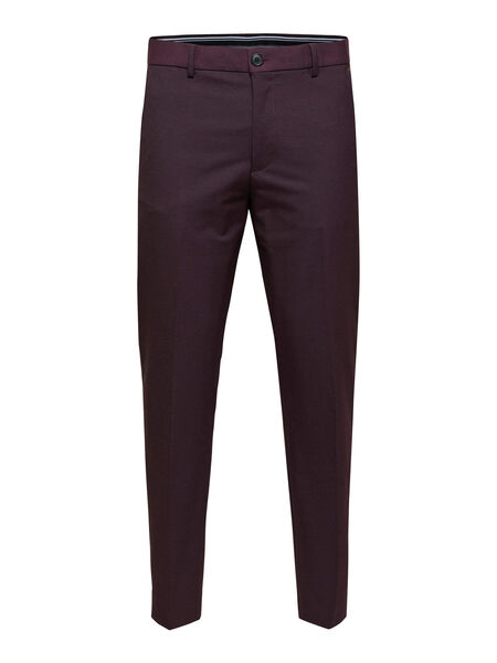 Selected SLIM FIT TROUSERS, Tawny Port, highres - 16085246_TawnyPort_001.jpg