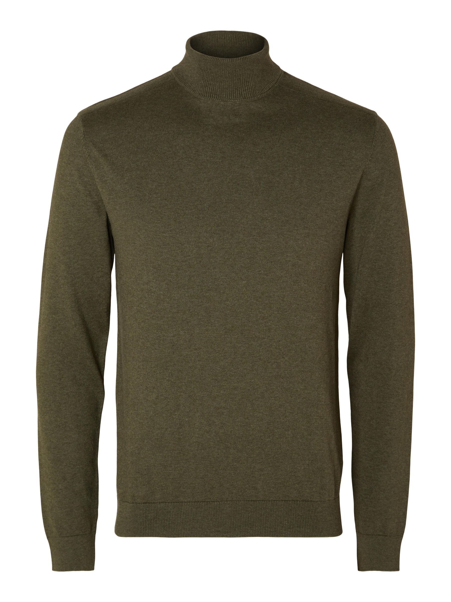 Mens olive green turtleneck online