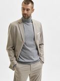 Selected LANGERMET RULLEKRAGE PULLOVER, Medium Grey Melange, highres - 16074684_MediumGreyMelange_008.jpg