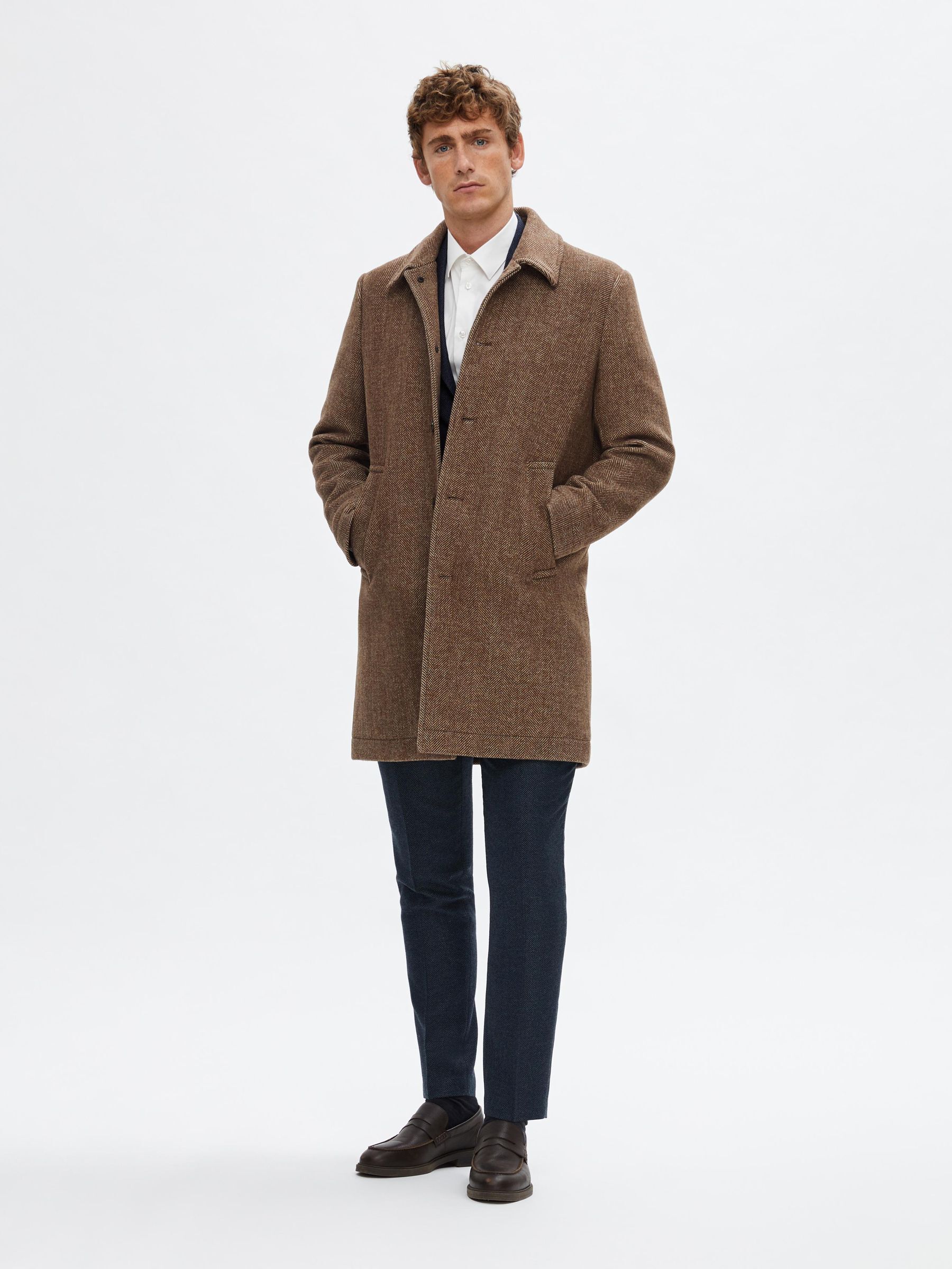 Selected homme wool coat hotsell