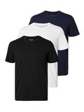 Selected 3-PACK COTTON T-SHIRT, Black, highres - 16094134_Black_1109656_001.jpg