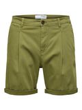 Selected CLASSIQUE SHORT CHINO, Olive Branch, highres - 16087639_OliveBranch_001.jpg