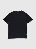 Selected MANCHES COURTES ET COUPE DÉCONTRACTÉE T-SHIRT, Black, highres - 80000222_Black_001.jpg