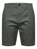 Selected COMFORT FIT SHORTS, Dark Shadow, highres - 16083844_DarkShadow_001.jpg
