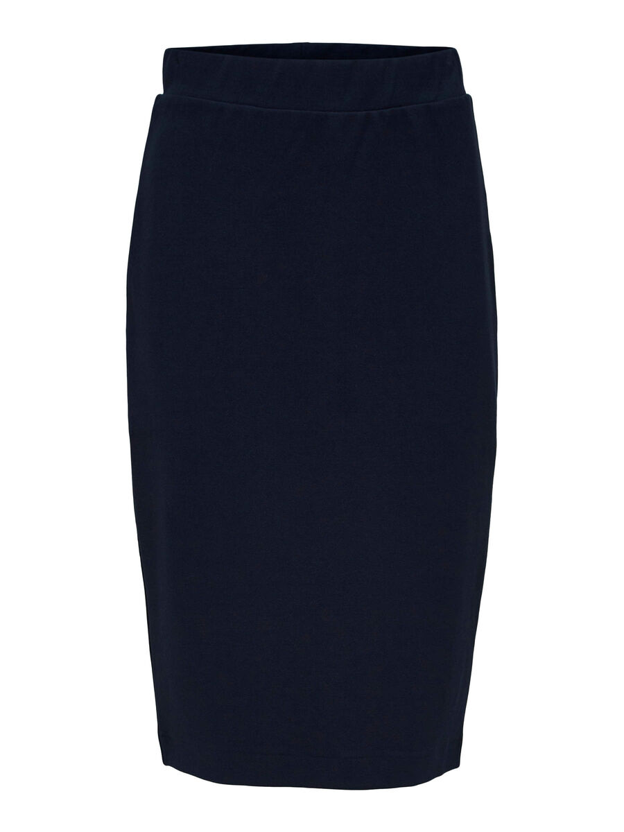 Petite fitted pencil comfort stretch skirt, Selected