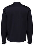 Selected MINIMALISTISK SWEAT - JAKKE, Dark Sapphire, highres - 16067626_DarkSapphire_002.jpg