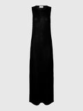 Selected KNITTED MAXI DRESS, Black, highres - 16091497_Black_001.jpg