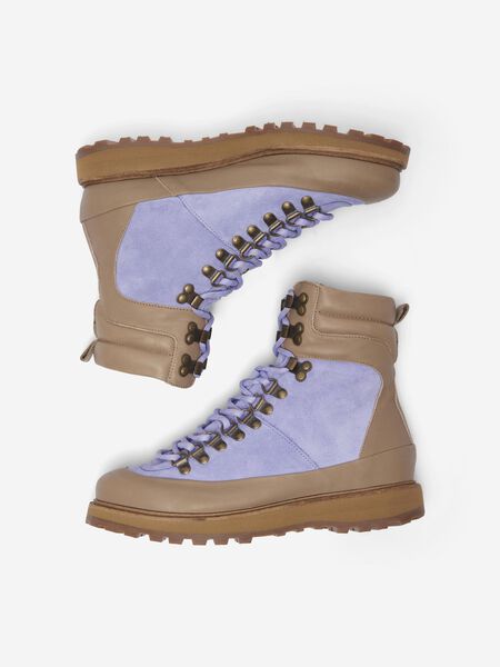 Selected LEATHER HIKING BOOTS, Lilac Breeze, highres - 16087200_LilacBreeze_005.jpg