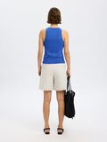 Selected KNITTED SLEEVELESS TOP, Dazzling Blue, highres - 16097536_DazzlingBlue_004.jpg