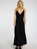 Selected VISCOSE MÉLANGÉE ROBE LONGUE, Black, highres - 16097003_Black_008.jpg