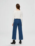 Selected DE CORTE CROPPED - JEANS ANCHOS, Dark Blue Denim, highres - 16071273_DarkBlueDenim_004.jpg