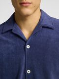 Selected TERRYCLOTH SHORT SLEEVED SHIRT, Oceana, highres - 16096778_Oceana_006.jpg