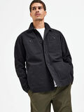 Selected RELAXED FIT OVERSHIRT, Black, highres - 16085233_Black_008.jpg