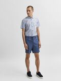 Selected TAILORED LOOK STRETCH CARGO SHORTS, Blue Shadow, highres - 16079023_BlueShadow_005.jpg
