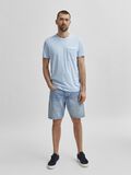 Selected MELANGE ORGANIC COTTON BLEND T-SHIRT, Ballad Blue, highres - 16079049_BalladBlue_842301_005.jpg