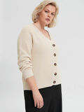 Selected MANCHES LONGUES CARDIGAN EN MAILLE, Birch, highres - 16084404_Birch_008.jpg
