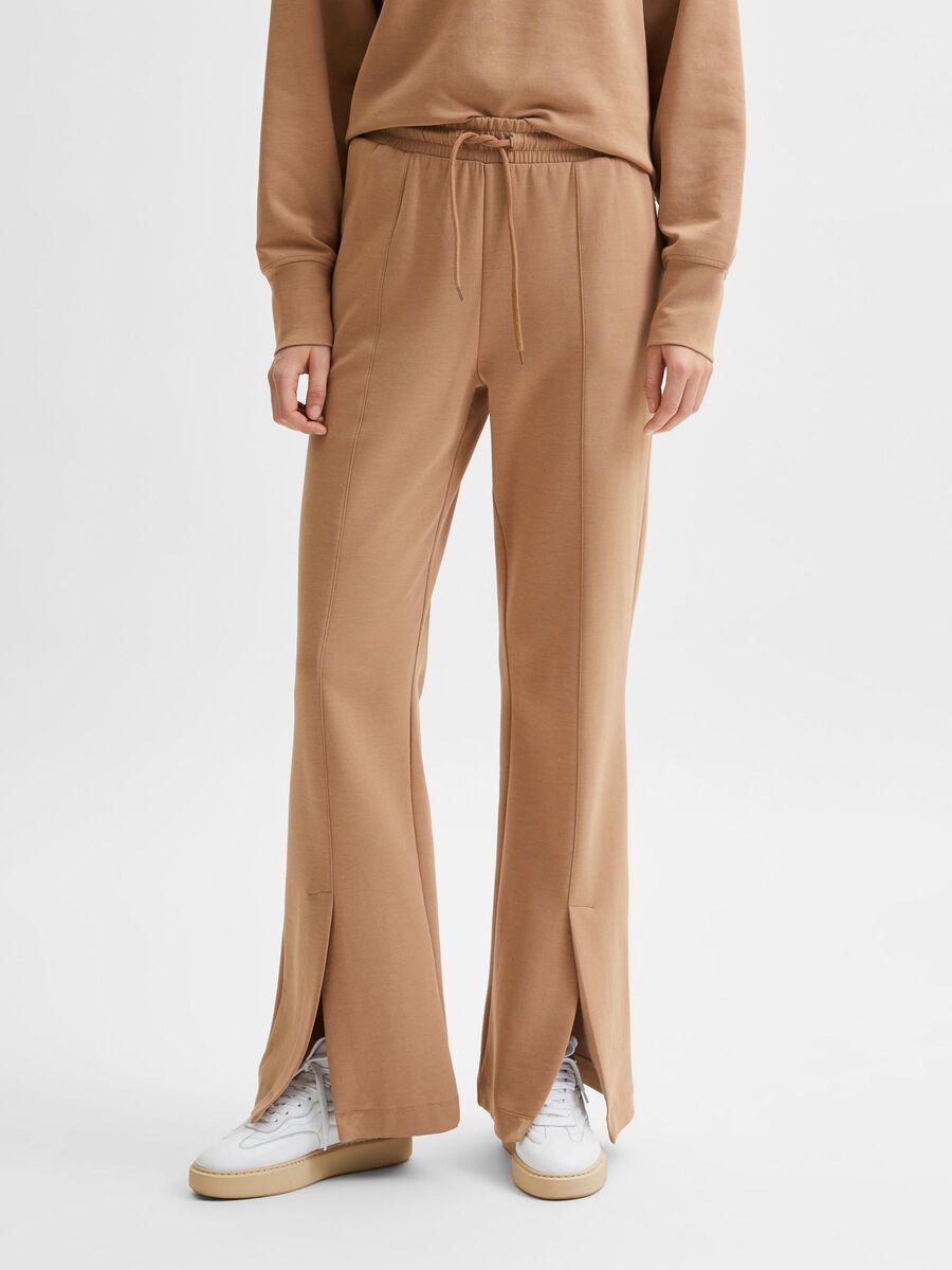 Selected ZOOM MET SPLITTEN HIGH-WAIST JOGGINGBROEK, Amphora, highres - 16080816_Amphora_003.jpg