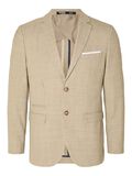 Selected COUPE SLIM BLAZER À SIMPLE BOUTONNAGE, Sand, highres - 16087870_Sand_001.jpg