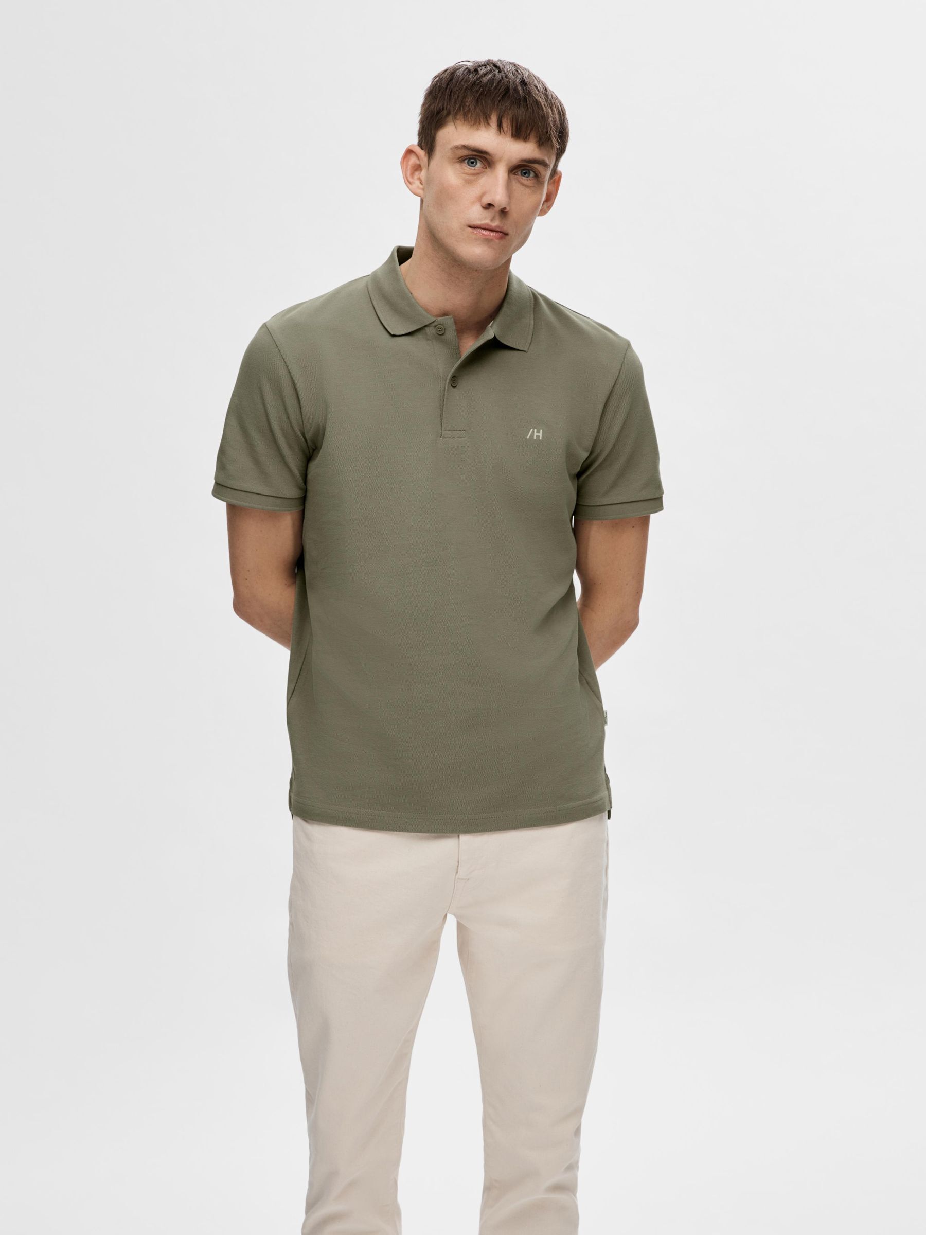 Selected homme polo shirt sales