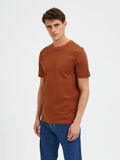 Selected GESTREIFTES T-SHIRT, Bombay Brown, highres - 16080129_BombayBrown_861559_003.jpg