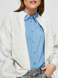 Selected PETITE - KNITTED CARDIGAN, Snow White, highres - 16073793_SnowWhite_006.jpg