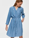 Selected ECO-FRIENDLY - LONG SLEEVED DRESS, Light Blue, highres - 16066082_LightBlue_008.jpg