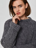 Selected OVERSIZED - JUMPER, Dark Grey Melange, highres - 16066302_DarkGreyMelange_006.jpg