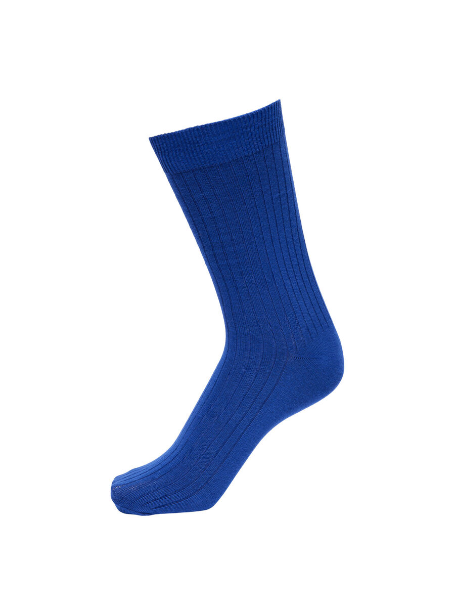 Selected RIBBED SOCKS, Blue Quartz, highres - 16081851_BlueQuartz_001.jpg