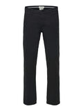 Selected 196 STRAIGHT FIT FLEX CHINOS, Black, highres - 16074057_Black_001.jpg