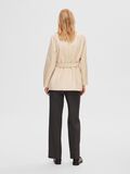 Selected BELTED WOOL BLEND COAT, Sandshell, highres - 16092392_Sandshell_1077505_004.jpg