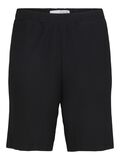 Selected RIBBED SHORTS, Black, highres - 16090773_Black_001.jpg