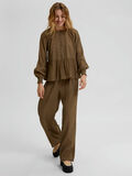 Selected TAILLE HAUTE PANTALON À JAMBE AMPLE, Dark Olive, highres - 16085781_DarkOlive_008.jpg