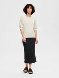 Selected SHORT-SLEEVED KNITTED TOP, Birch, highres - 16089627_Birch_005.jpg